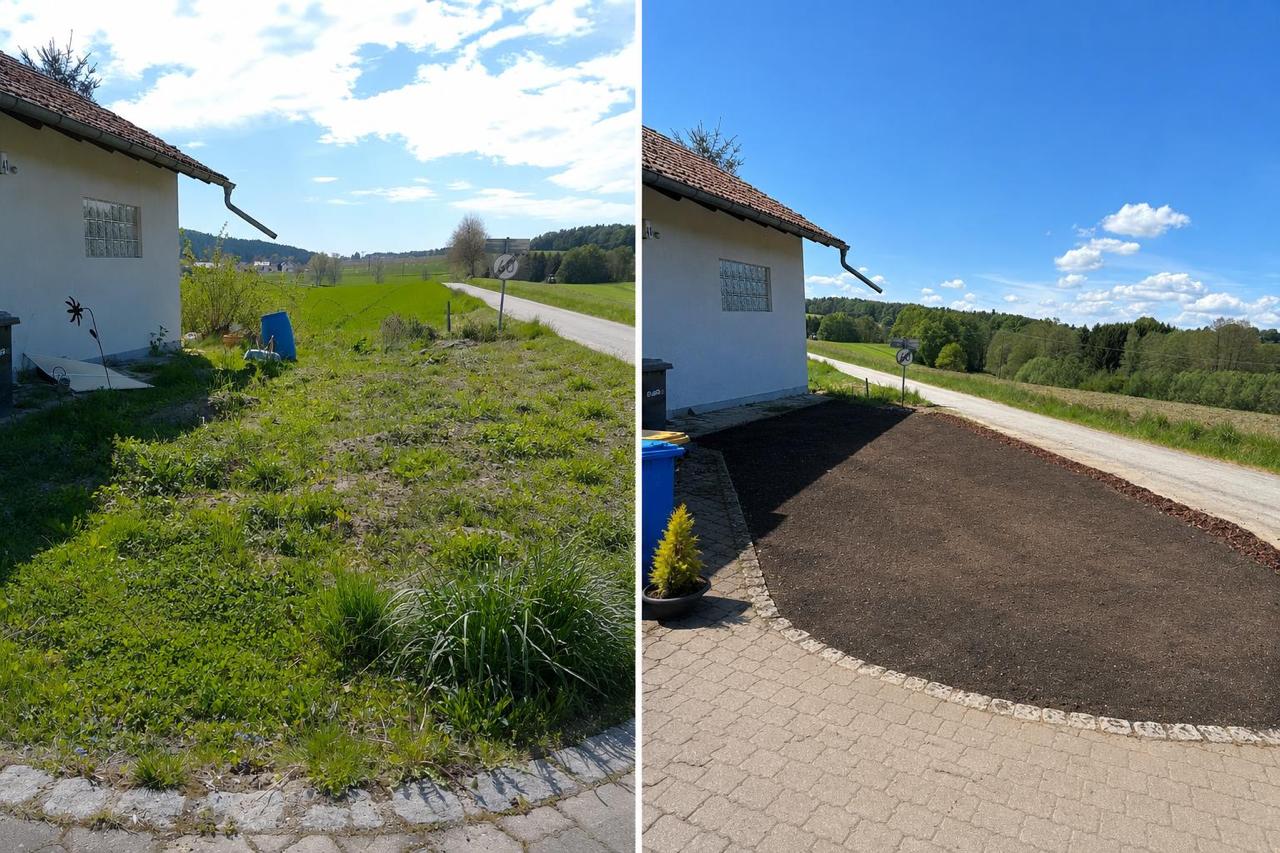 Garten Verwandlung