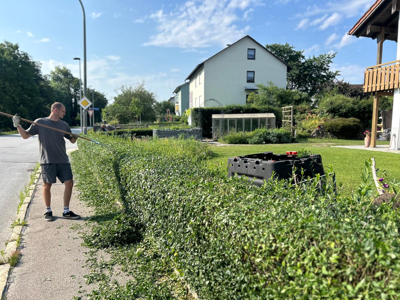 Heckenschnitt Hilfe Hengersberg